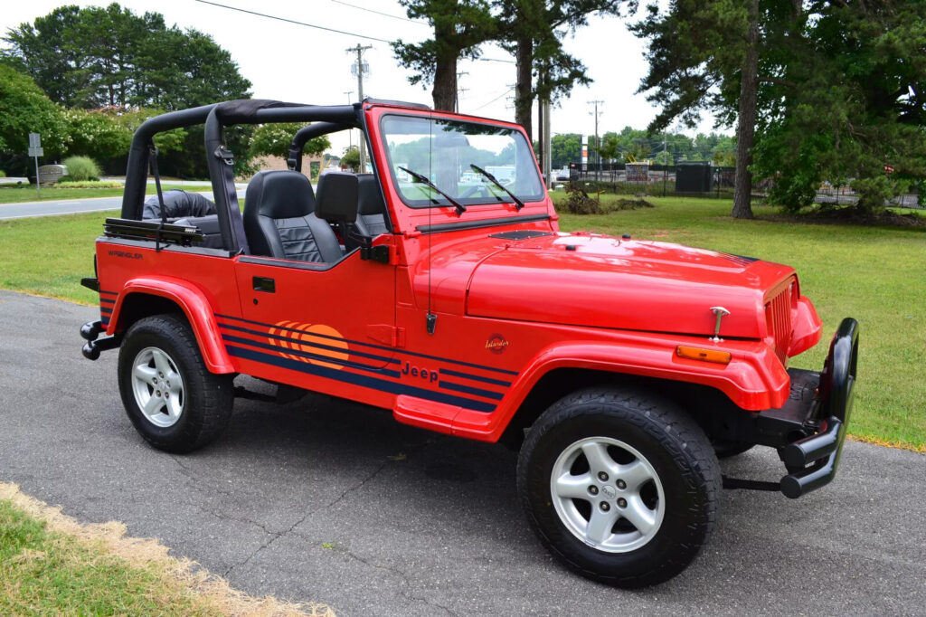 1993 Jeep Wrangler Islander trim Package