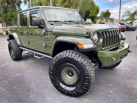 2021 Jeep Gladiator Sarge Diesel Lifted Black Rhinos 37&#8243;s Ocd4x4.com na prodej