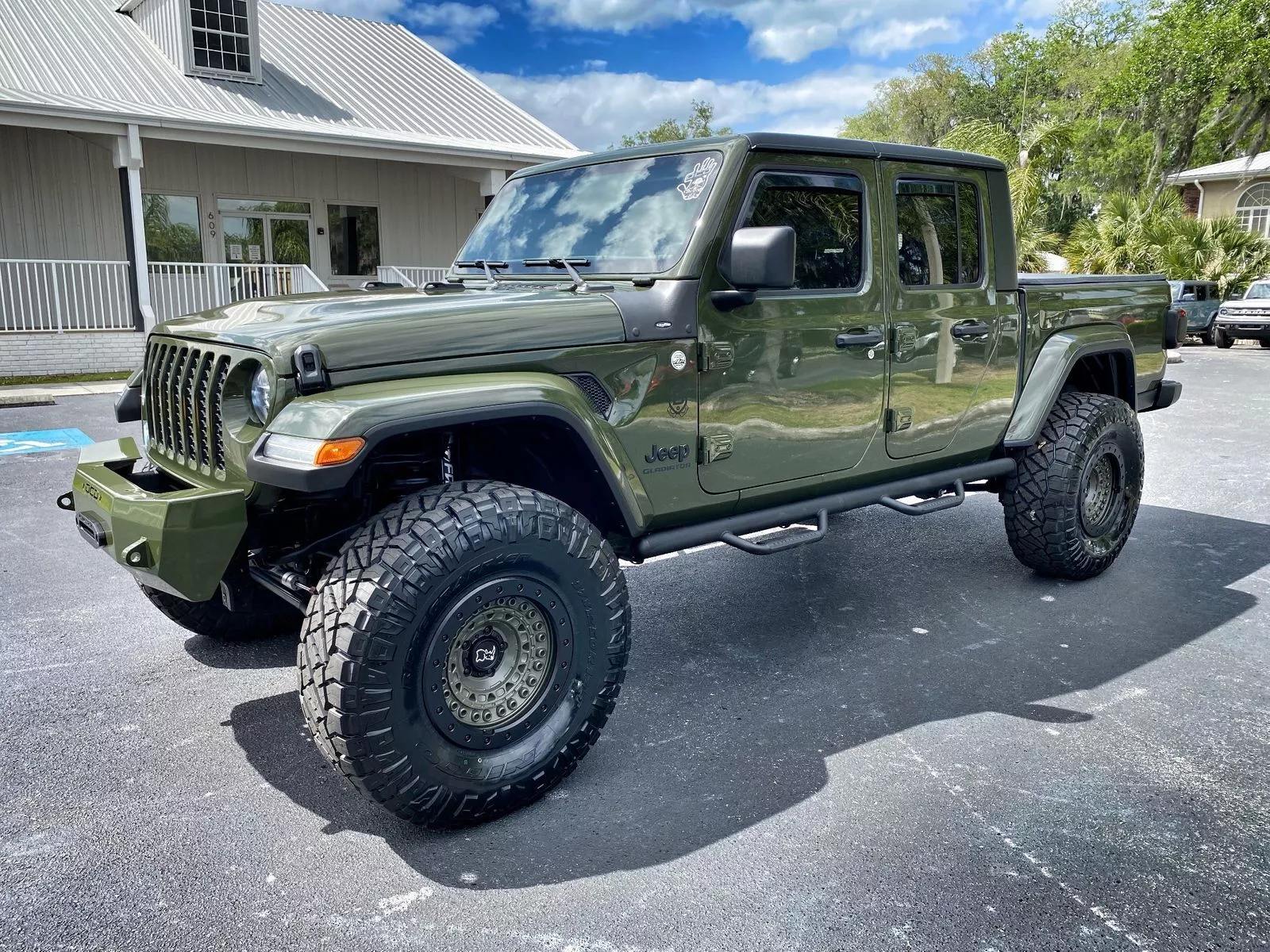 2021 Jeep Gladiator Sarge Diesel Lifted Black Rhinos 37″s Ocd4x4.com