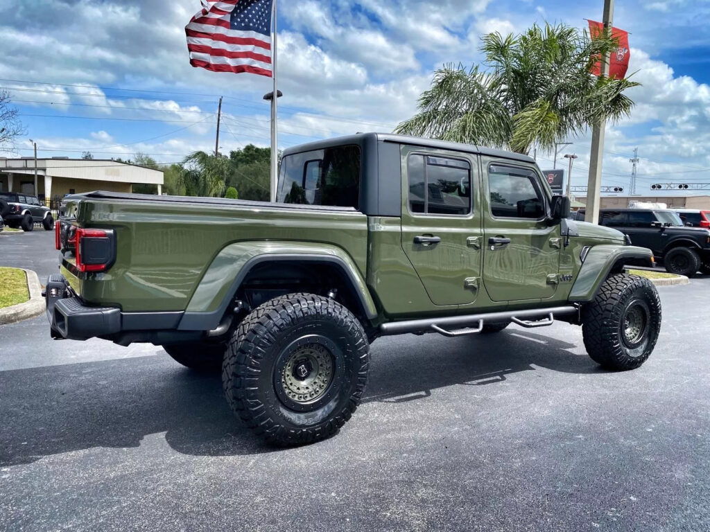 2021 Jeep Gladiator Sarge Diesel Lifted Black Rhinos 37″s Ocd4x4.com