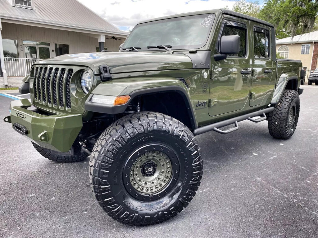 2021 Jeep Gladiator Sarge Diesel Lifted Black Rhinos 37″s Ocd4x4.com