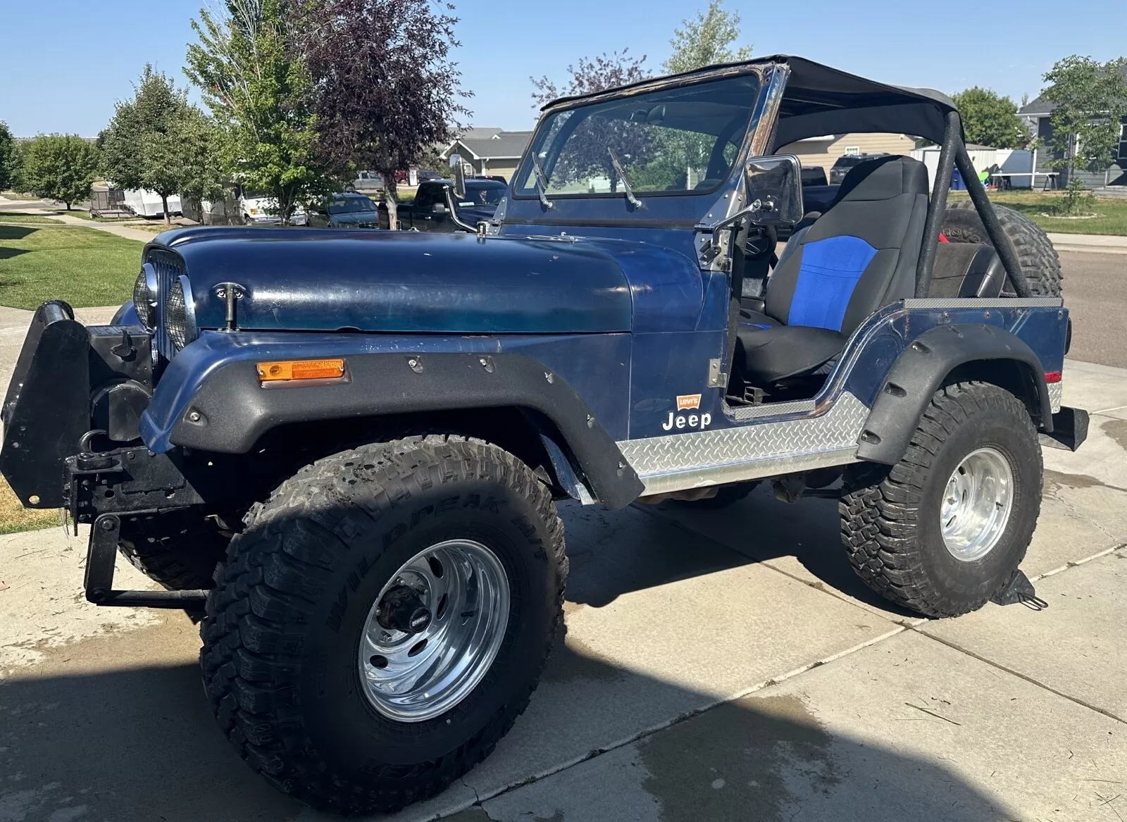 1977 Jeep CJ Levi na prodej