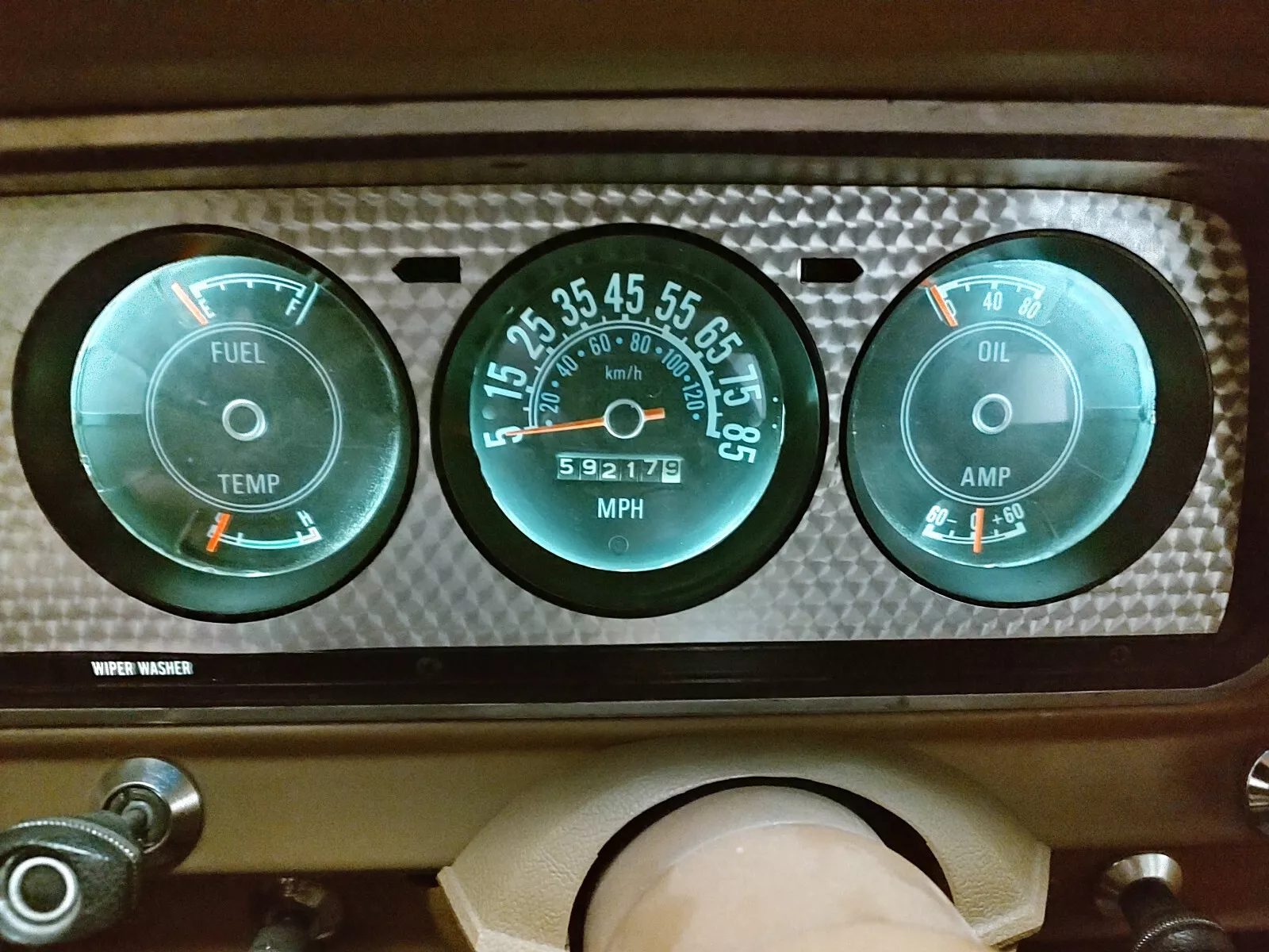 1981 Jeep J10 Western Weave Cloth Interior / Custom Level trim