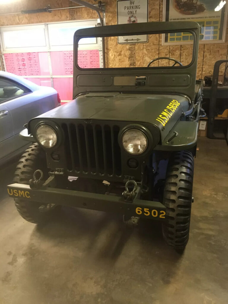 1951 M38 Military Jeep Willys USMC MB GPW CJ2A CJ3A