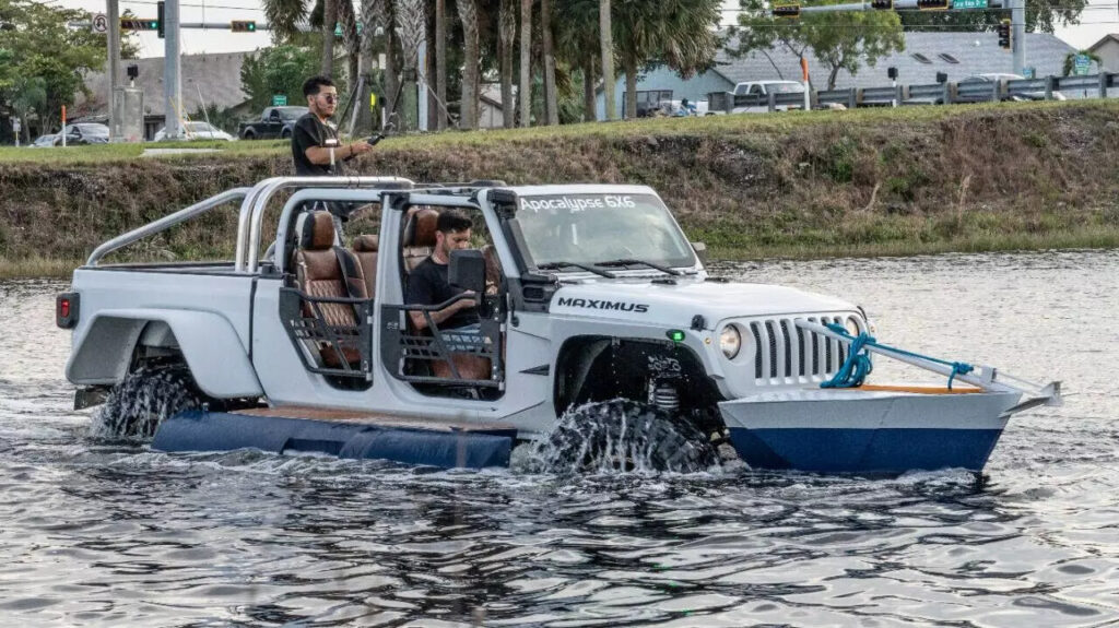 2020 Jeep Gladiator Amphibious – On Land / Sea