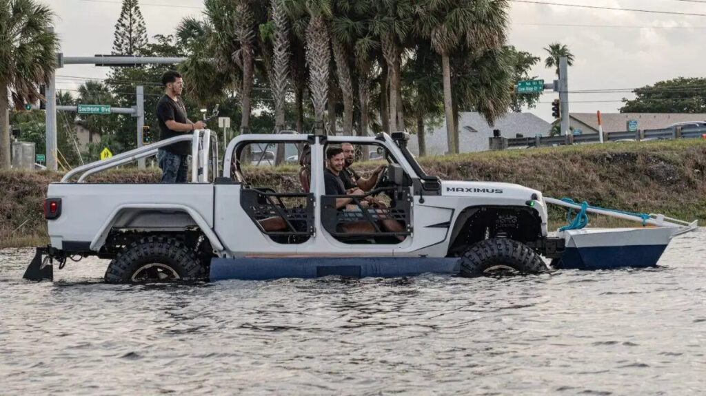 2020 Jeep Gladiator Amphibious – On Land / Sea