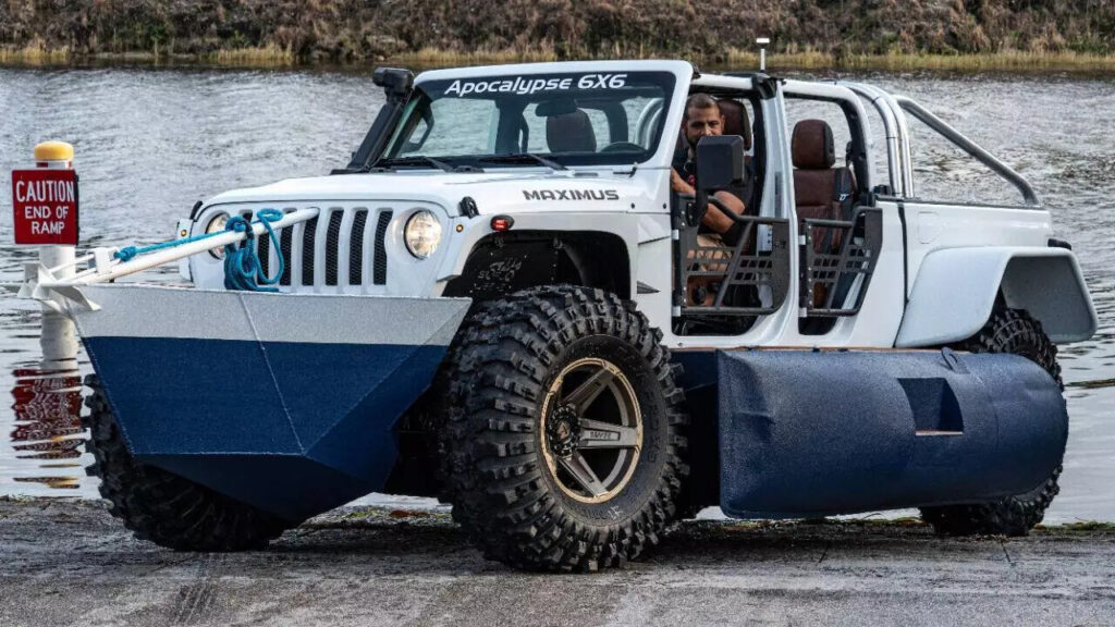 2020 Jeep Gladiator Amphibious – On Land / Sea