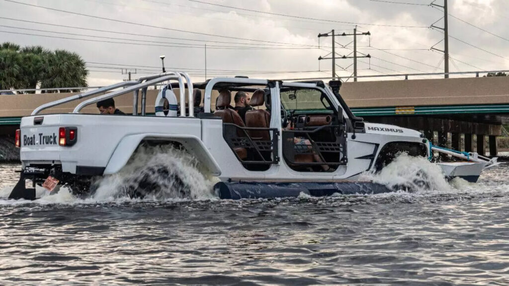 2020 Jeep Gladiator Amphibious – On Land / Sea