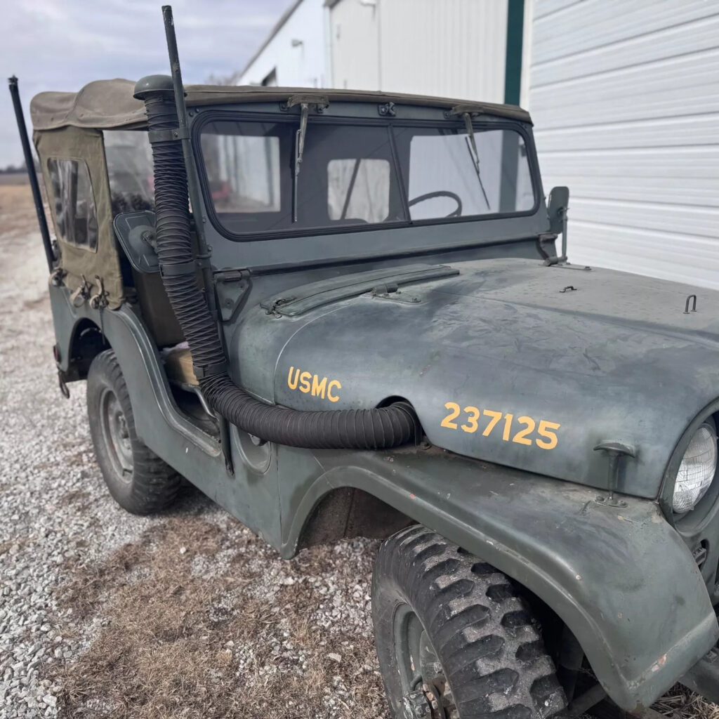 1953 M38a1 USMC Jeep with Unique History and Fording