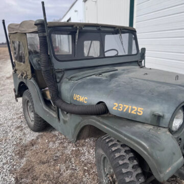 1953 M38a1 USMC Jeep with Unique History and Fording na prodej