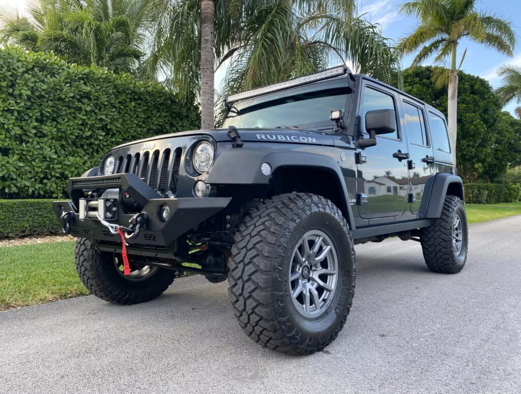 2017 Jeep Wrangler Fully Built Low-Mileage Rhino Rubicon