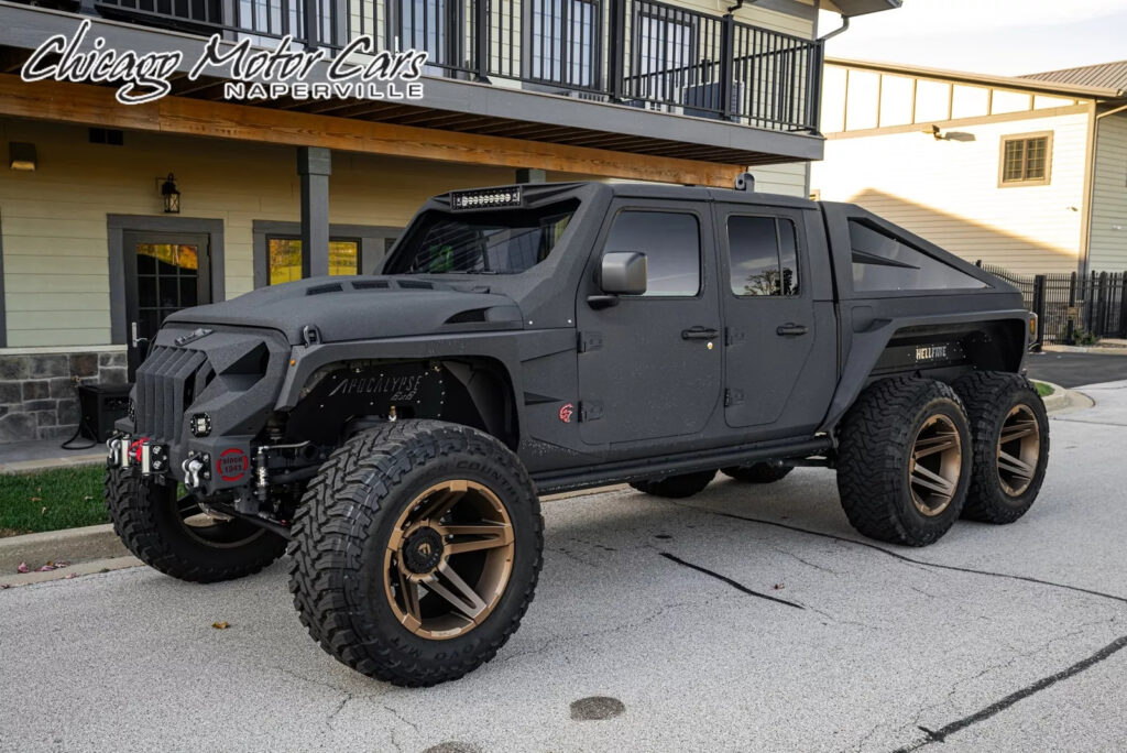 2021 Jeep Gladiator Apocalypse Hellfire 6X6 800hp Supercharged! Night