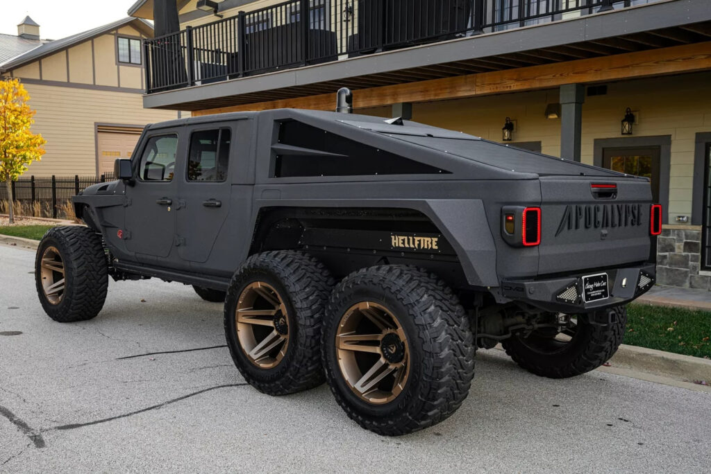 2021 Jeep Gladiator Apocalypse Hellfire 6X6 800hp Supercharged! Night