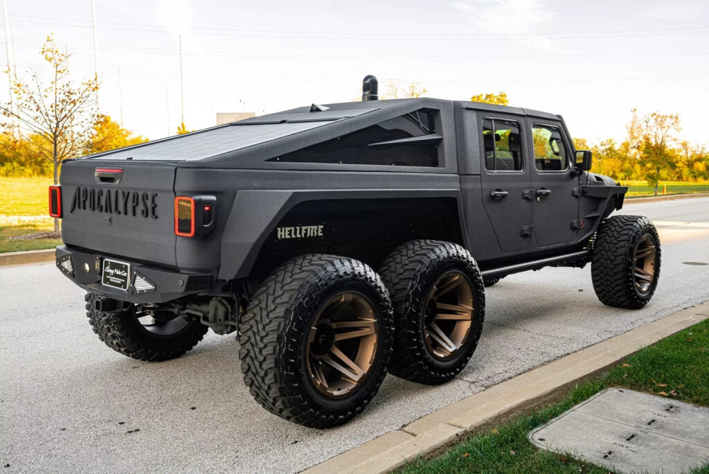 2021 Jeep Gladiator Apocalypse Hellfire 6X6 800hp Supercharged! Night