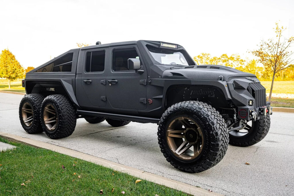 2021 Jeep Gladiator Apocalypse Hellfire 6X6 800hp Supercharged! Night