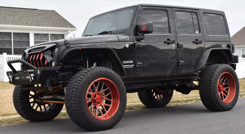 2013 Jeep Wrangler Sport 4×4 V6 Rough Country 6″ Lift