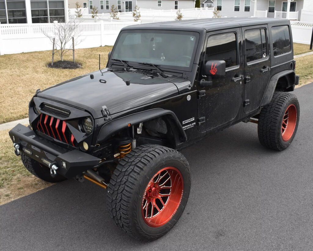 2013 Jeep Wrangler Sport 4×4 V6 Rough Country 6″ Lift