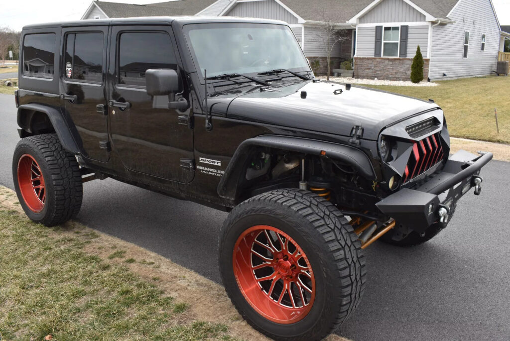 2013 Jeep Wrangler Sport 4×4 V6 Rough Country 6″ Lift