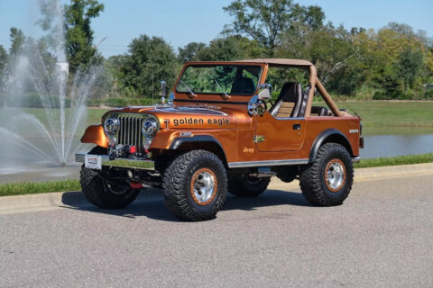 1979 Jeep CJ Frame Off Restored, V8 na prodej