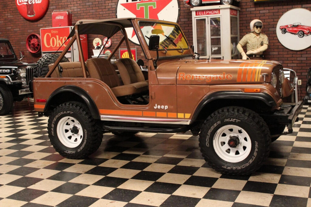 1979 Jeep CJ CJ5 Renegade 79k Miles 304 V8 3 Speed Survivor
