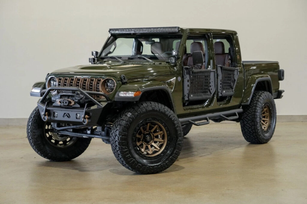 2024 Jeep Gladiator Sport 4X4, Lifted,bumpers,led’s,38’s, HTD Leather