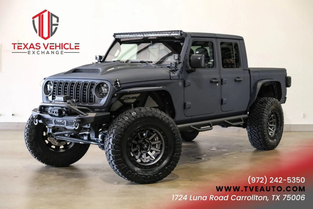 2025 Jeep Gladiator Nighthawk 4X4 Dupont Kevlar,lifted, Bumpers, Led’s