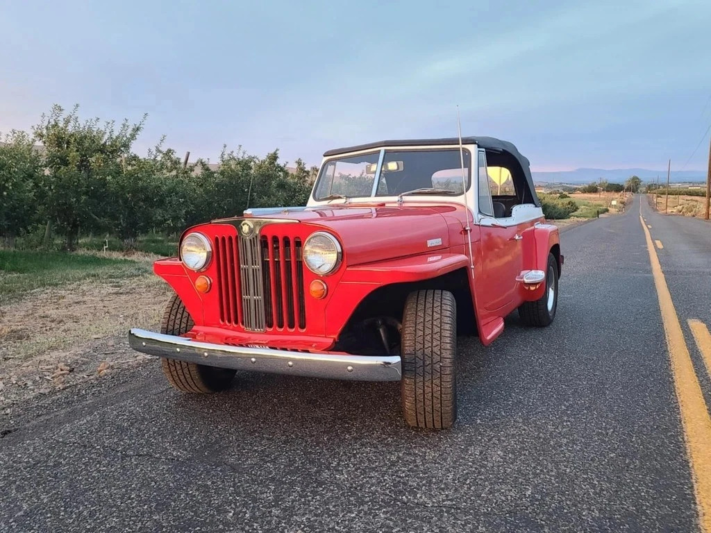 1949 Jeep Willys Restored  Convertible Stock Number 399132