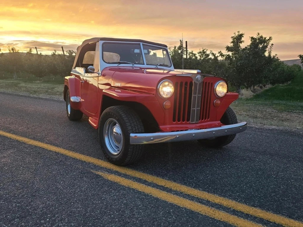 1949 Jeep Willys Restored  Convertible Stock Number 399132