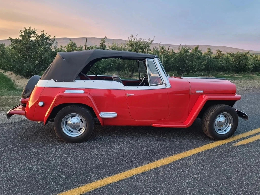 1949 Jeep Willys Restored  Convertible Stock Number 399132