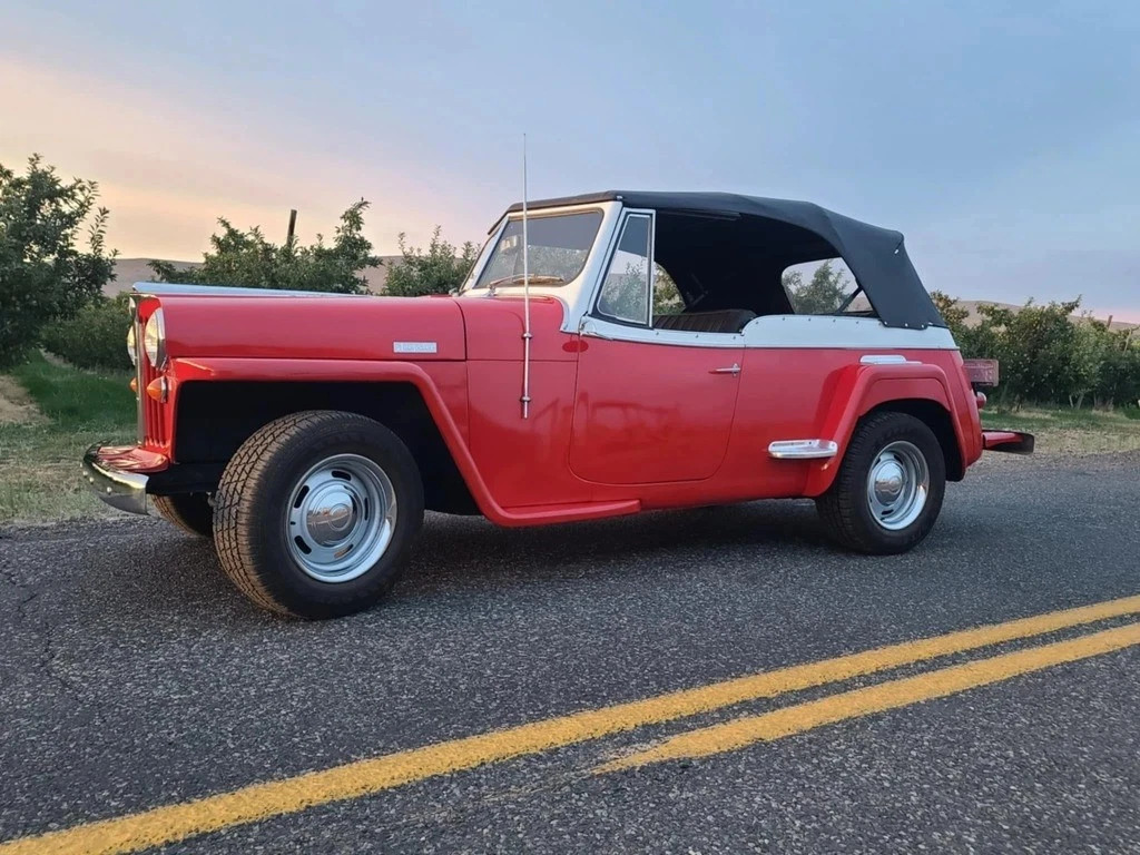 1949 Jeep Willys Restored  Convertible Stock Number 399132