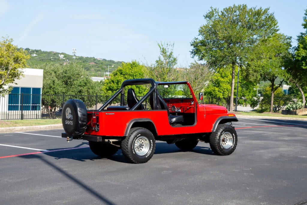 1981 Jeep CJ Scrambler, 4×4, 350 V8, First-Year Model