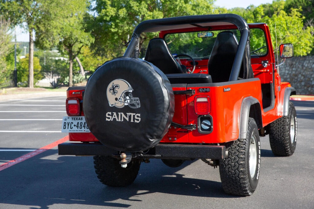 1981 Jeep CJ Scrambler, 4×4, 350 V8, First-Year Model