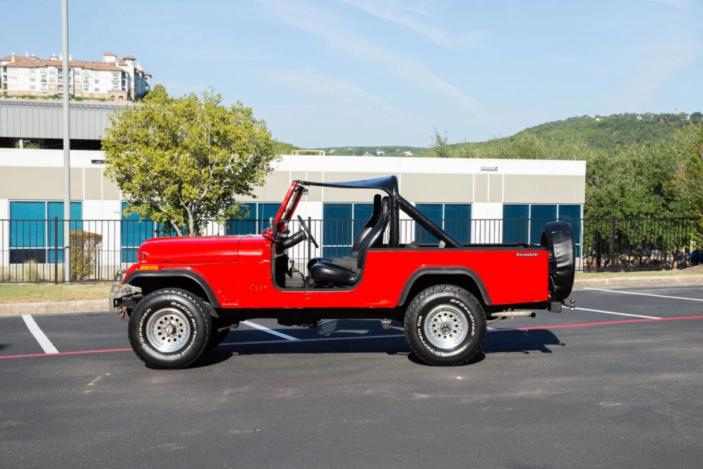 1981 Jeep CJ Scrambler, 4×4, 350 V8, First-Year Model
