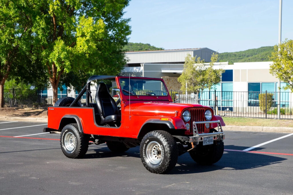 1981 Jeep CJ Scrambler, 4×4, 350 V8, First-Year Model