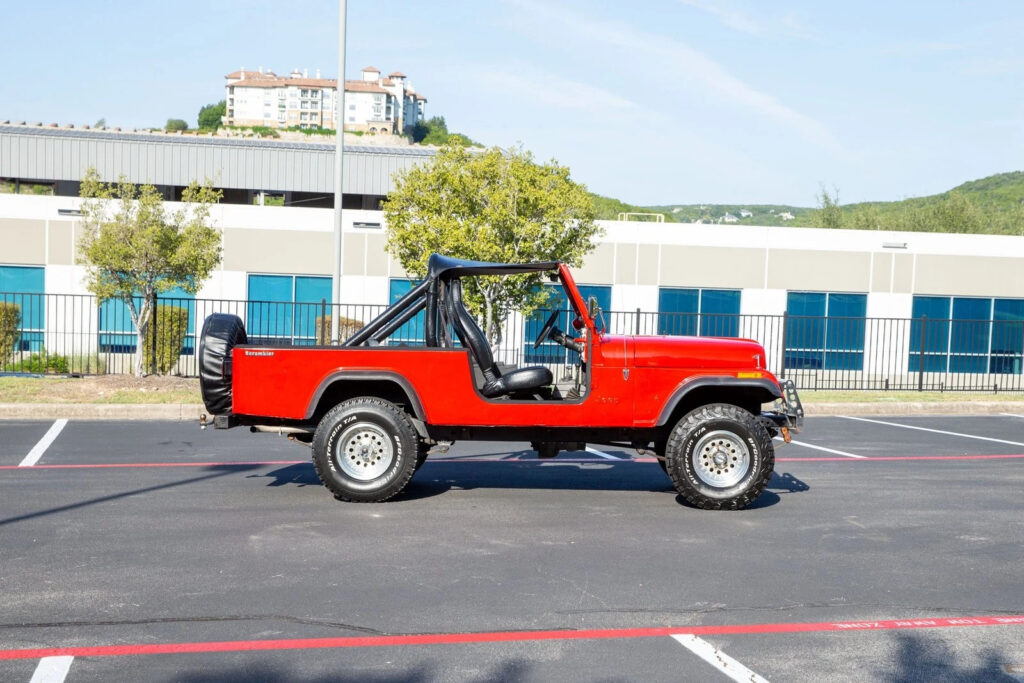 1981 Jeep CJ Scrambler, 4×4, 350 V8, First-Year Model