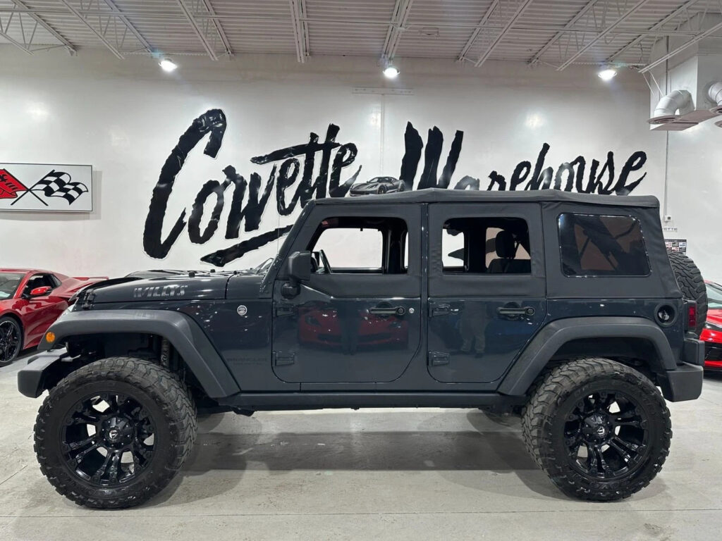2016 Jeep Wrangler Willys Wheeler, 430 Radio, Max Tow, Fuel 20’s-35’s