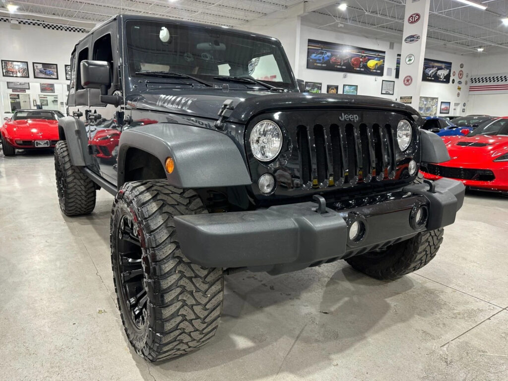 2016 Jeep Wrangler Willys Wheeler, 430 Radio, Max Tow, Fuel 20’s-35’s