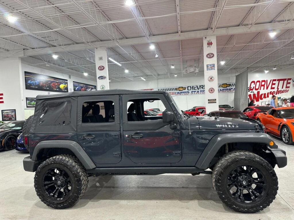 2016 Jeep Wrangler Willys Wheeler, 430 Radio, Max Tow, Fuel 20’s-35’s