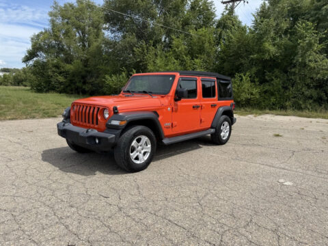 2018 Jeep Wrangler Sport na prodej