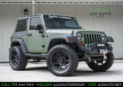 2013 Jeep Wrangler Sport 45k Miles! Matte Green Wrap! New Wheels + Ti na prodej