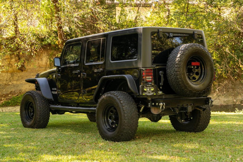 2011 Jeep Wrangler Unlimited Sport S, Hardtop, Lifted, Black Mountain Upgrades