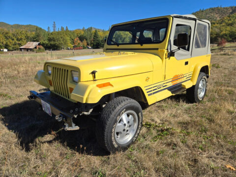 1989 Jeep Wrangler na prodej
