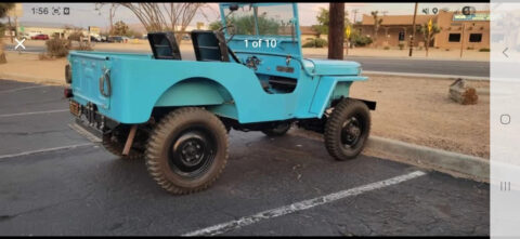 1947 Jeep Willys CJ na prodej
