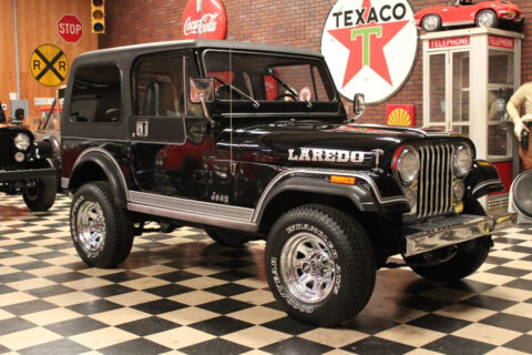 1983 Jeep CJ CJ7 Laredo 63k Miles Auto AC EFI Survivor na prodej