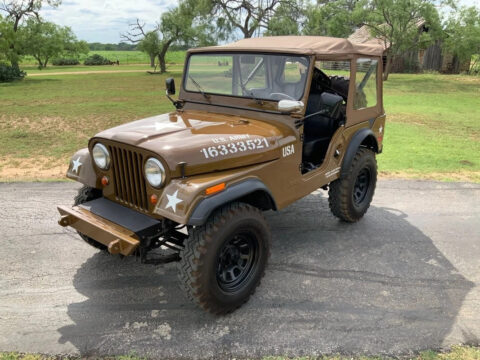 1969 Jeep CJ-5 V6  AC Restored Commemorative Military na prodej