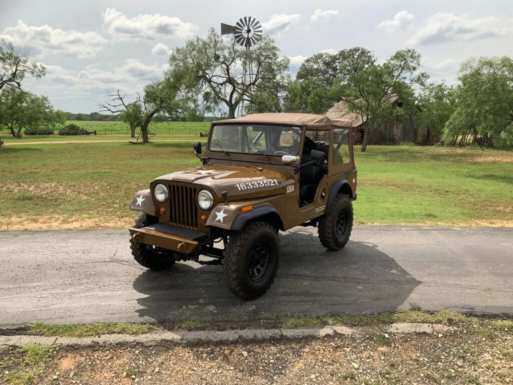 1969 Jeep CJ-5 V6  AC Restored Commemorative Military