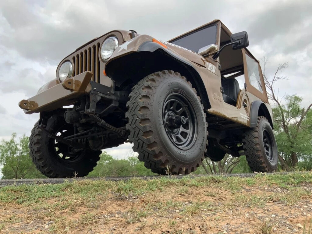 1969 Jeep CJ-5 V6  AC Restored Commemorative Military