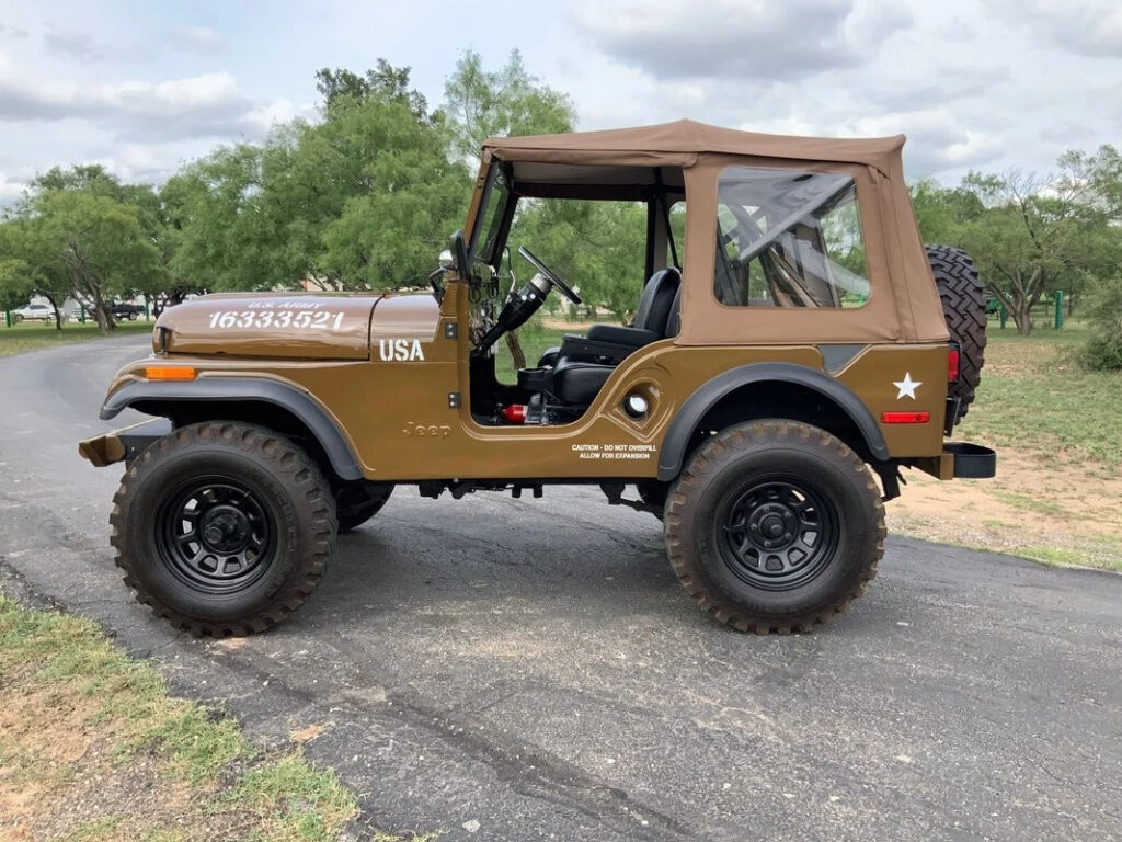 1969 Jeep CJ-5 V6  AC Restored Commemorative Military