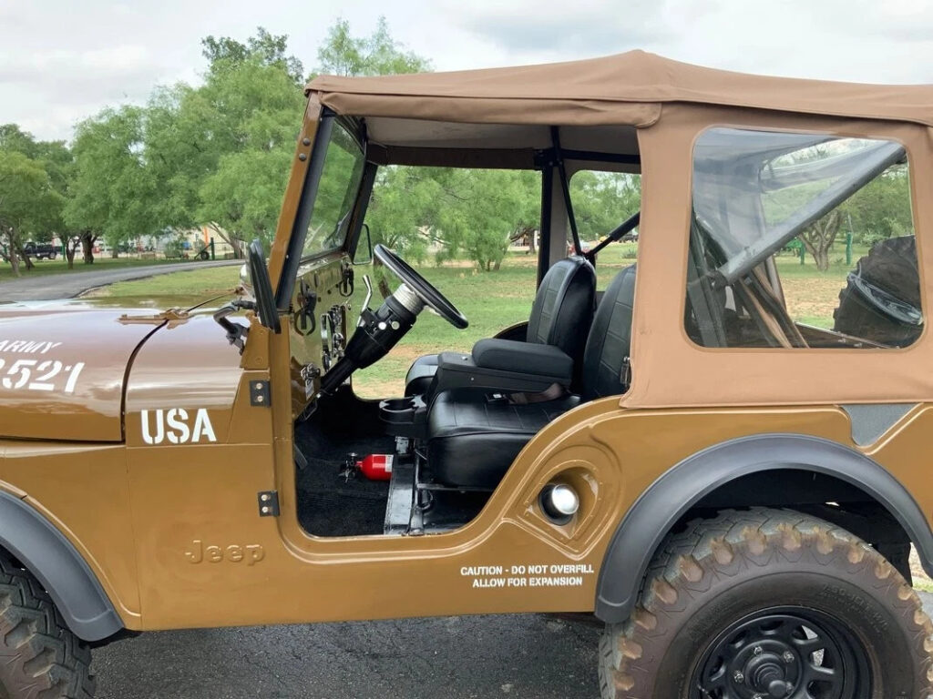 1969 Jeep CJ-5 V6  AC Restored Commemorative Military