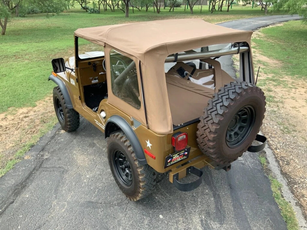 1969 Jeep CJ-5 V6  AC Restored Commemorative Military